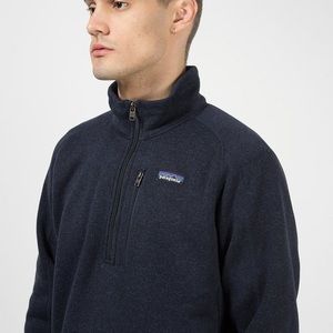 Patagonia better sweater 1/4 zip in new navy